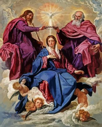 Coronation Of The Virgin Velazquez diamond painting