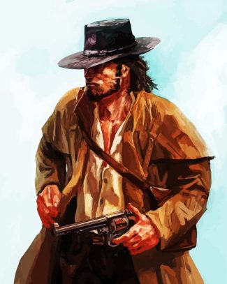 Cowboy Gunslinger diamond painting