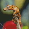 Crested Gecko diamond painting