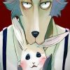 Cute Arbu And Legosi From Beastars diamond painting