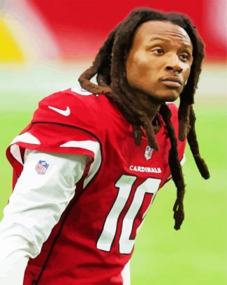 DeAndre Hopkins Arizona Cardinals diamond painting