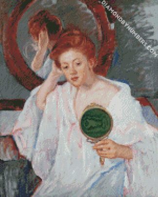 Denise At Her Dressing Table diamond painting