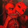 Devil Girl diamond painting