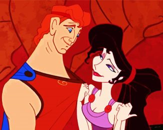 Disney Hercules And Megara diamond painting