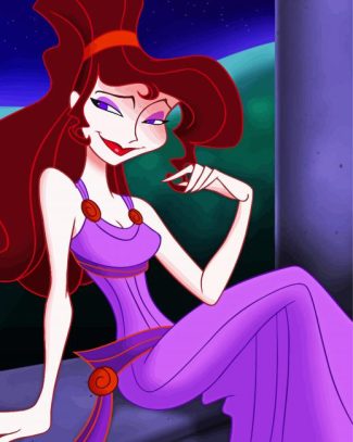 Disney Hercules Megara diamond painting