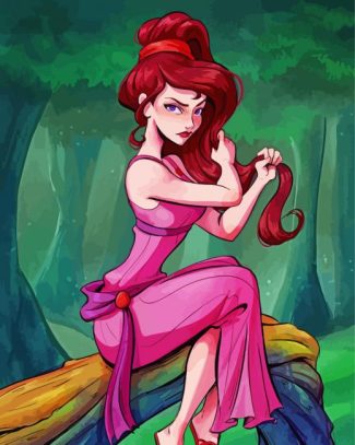 Disney Megara diamond painting