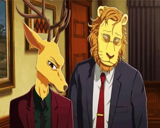 Dolph And Louis Beastars Anime diamond painting