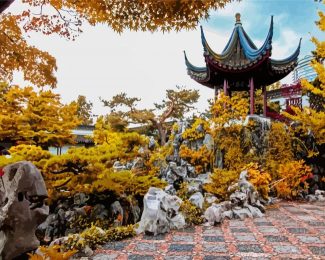 Dr Sun Yat Sen Classical Chinese Garden Canada diamond painting