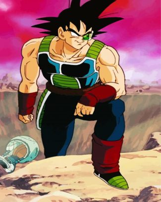 Dragon Ball Character Bardock diamond painting