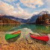 Emerald Lake Canada diamond painting