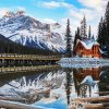 Emerald Lake diamond painting