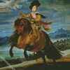 Equestrian Portrait Of Prince Balthasar Charles Velazquez diamond painting