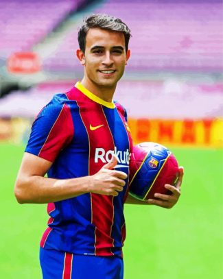 Eric Garcia Barca Player diamond painting