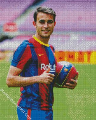 Eric Garcia Barca Player diamond painting