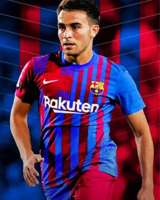 Eric Garcia Barcelona Player diamond painting