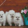 Eskimo Puppies diamond painting