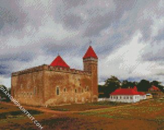 Estonia Kuressaare Castle diamond painting