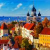 Estonia Northern Europe diamond painting