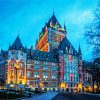 Fairmont le chateau Frontenac Canada diamond painting