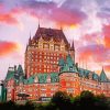 Fairmont Le Chateau Frontenac diamond painting