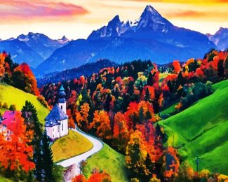 Fall In Bavaria diamond painting