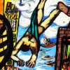 Falling Man By Max Beckmann diamond painting