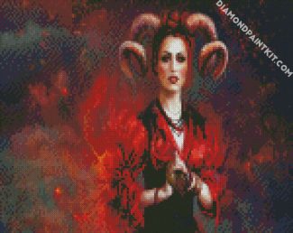 Fantastic Capricorn Woman diamond painting