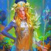 Fantasy Blond Elf diamond painting