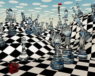 Fantasy Chess Play diamond painting