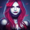 Fantasy Gothic Vampire diamond painting