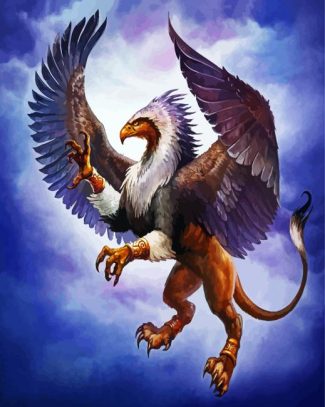 Fantasy Griffon diamond painting