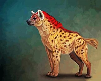 Fantasy Hyena Animal diamond painting