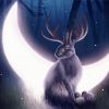 Fantasy Moon Bunny diamond painting