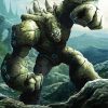 Fantasy Stone Golem diamond painting