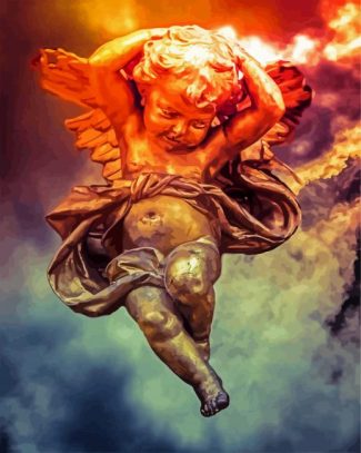 Fantasy Cherub diamond painting