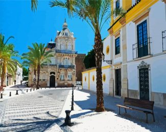 Faro Portugal diamond painting