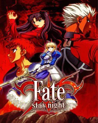 Fate Stay Night Game diamond painting