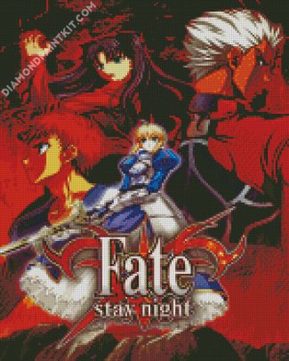 Fate Stay Night Game diamond painting