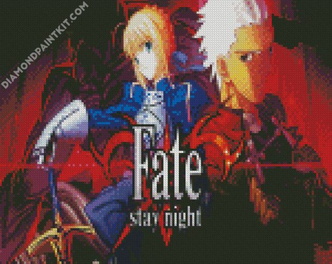 Fate Stay Night Video Game diamond painting