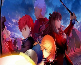 Fate Stay Night diamond painting