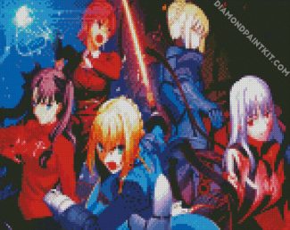 Fate Video Game diamond painting