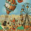 Ferris Wheel Circus diamond painting