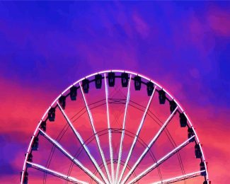 Ferris Wheel diamond painting