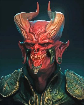 Fetish Diablo Game diamond painting