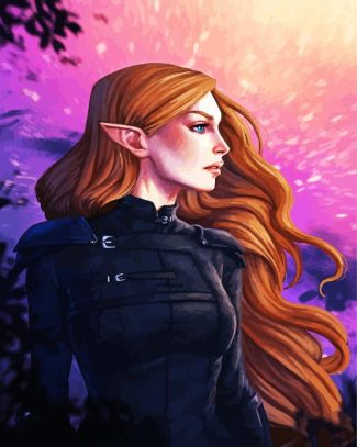 Feyre Elf diamond painting