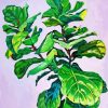 Fiddle Leaf Fig diamond painting