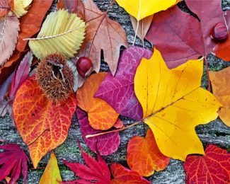 Foliage Leaves diamond painting