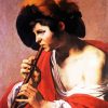 Flutist Boy diamond painting