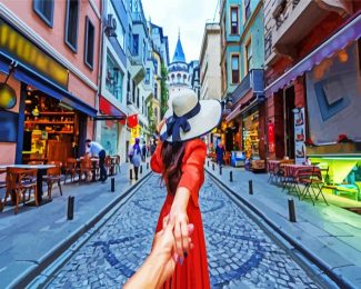 Follow Me To Galata diamond painting