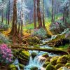 Forest Creek diamond painting